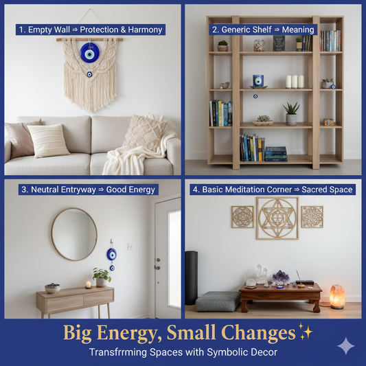 โจ Before & After: Transforming Spaces with Mystical Energy Decor