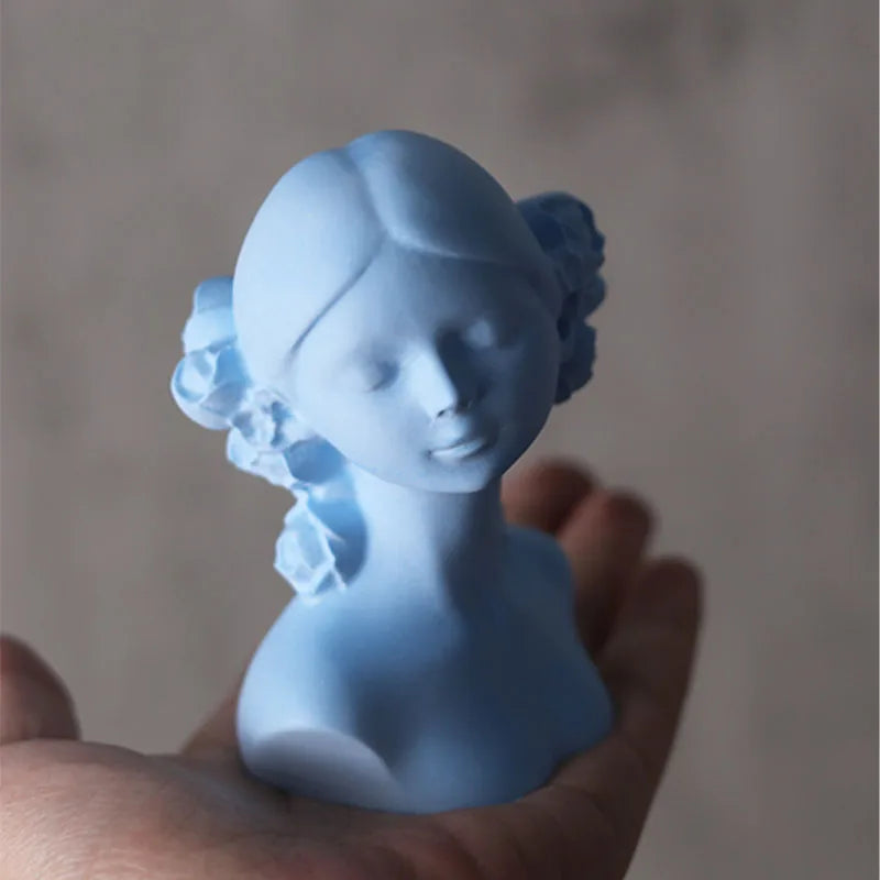 DIY Medusa Head Silicone Mold – Greek Mythology Sculpture Wax & Aromatherapy Soap Mold