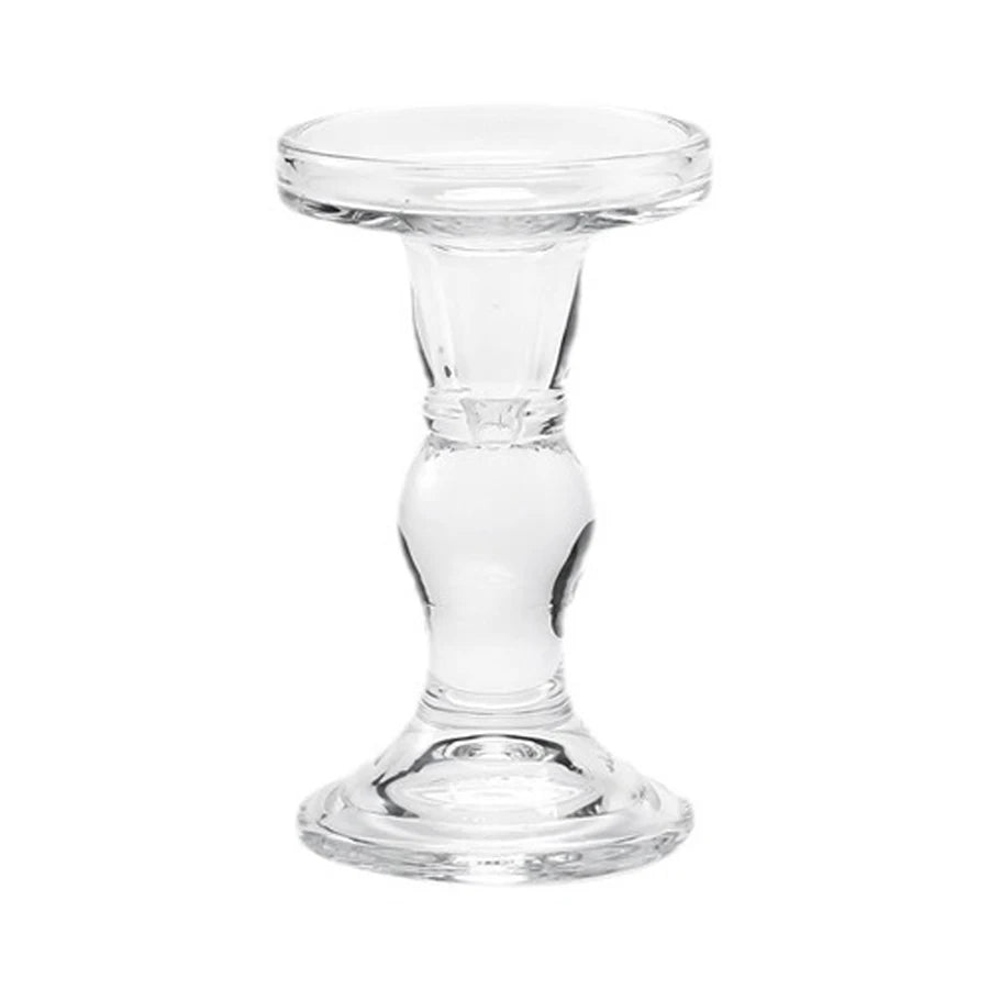✨ Crystal Glass Candle Holders 🕯️ | Cone-Shaped Design 💎 | Perfect for Weddings, Dining Tables & Home Decor 🌸