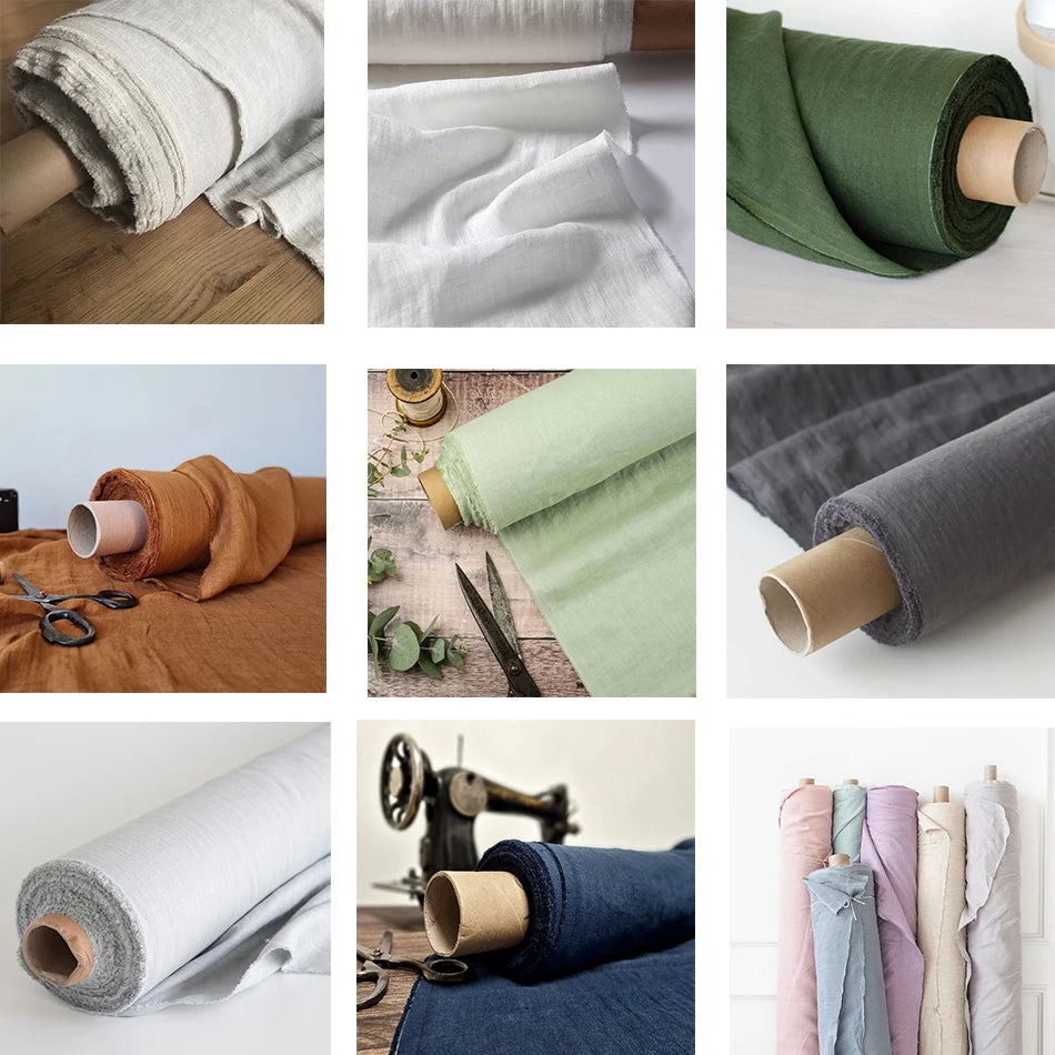 100% Linen Stone-Washed Duvet Cover & Pillowcase