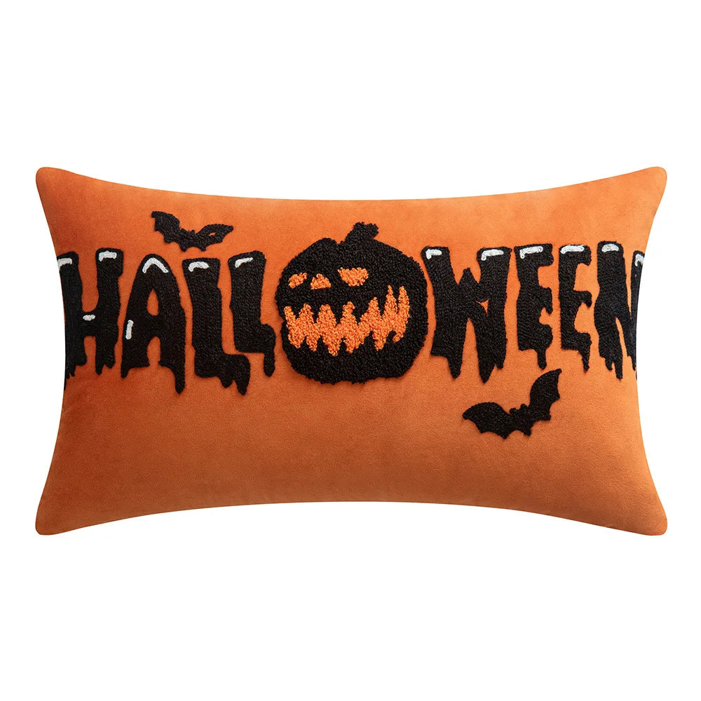 🍂 Autumn Pumpkin & Patchwork Throw Pillow Covers 🧡