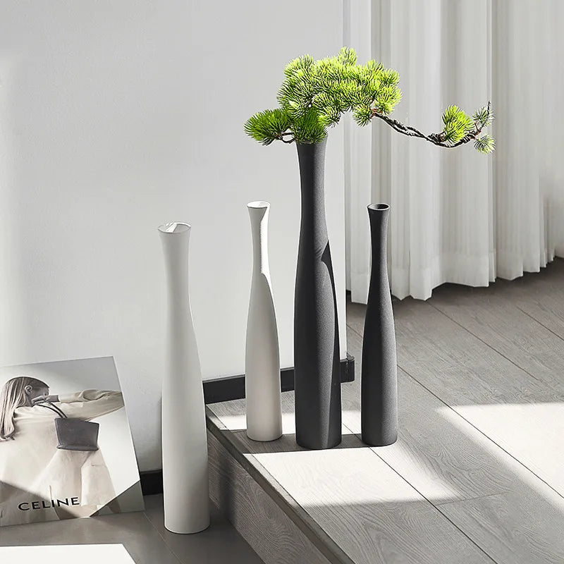 🌿 Modern Ceramic Vase – 40cm