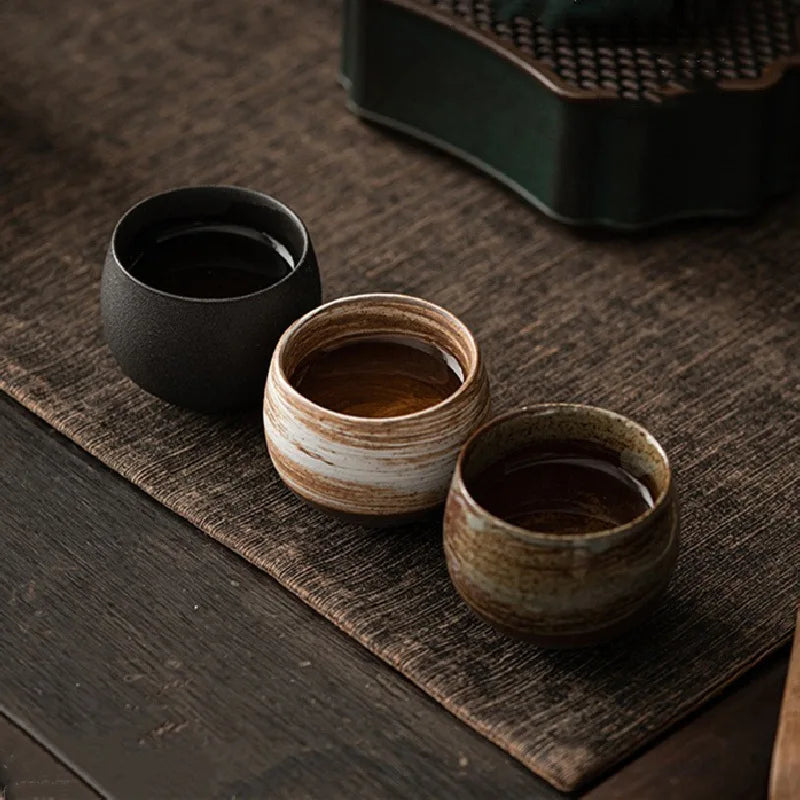 Handmade Ceramic Tea Cup ā Porcelain Espresso & Coffee Mug, Afternoon Teacup, 1Pc Pottery Drinkware, Wholesale