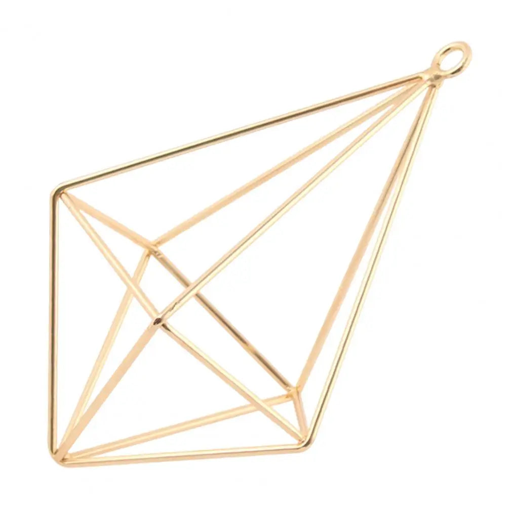 🌿 Modern Geometric Metal Air Plant Holder (Hanging or Desktop) ✨