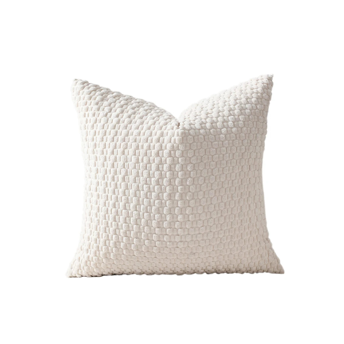 🌿 Boho Style Double-Sided Pillow Cover 🛋️ | Farmhouse Neutral Striped Corduroy ✨ | Modern Decorative Square Cushion Cover for Home Decor 🏡