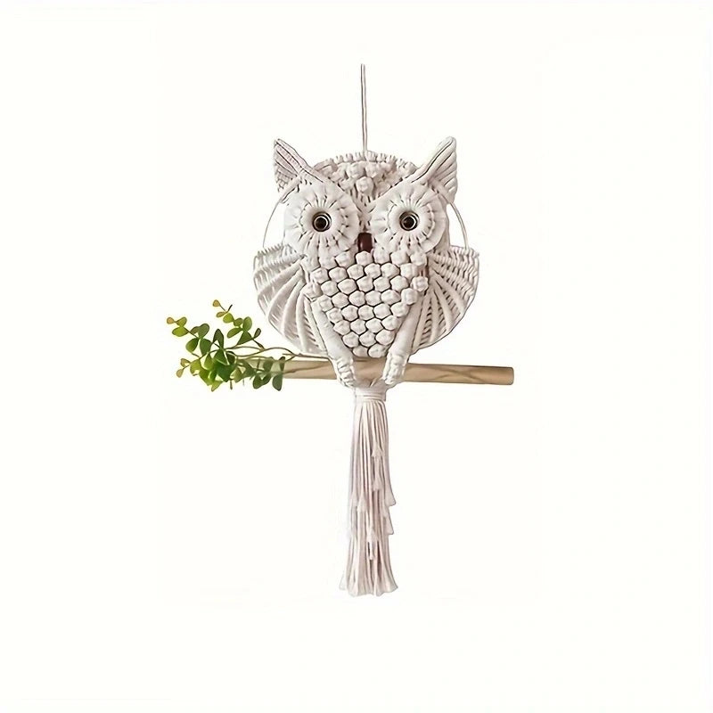 Macrame Owl Hanging Ornament