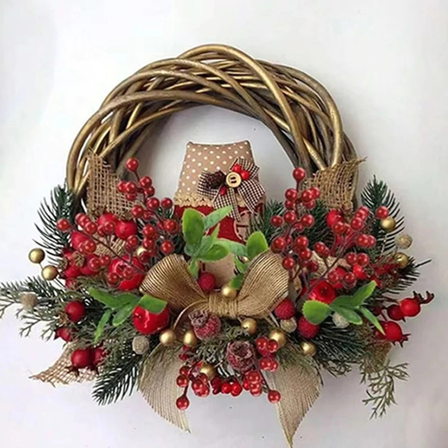 Artificial Holly Red Berry Branches (5/10 Pcs) ๐ฟ | Christmas, Wedding & Home Table Decor | PVC Faux Plants