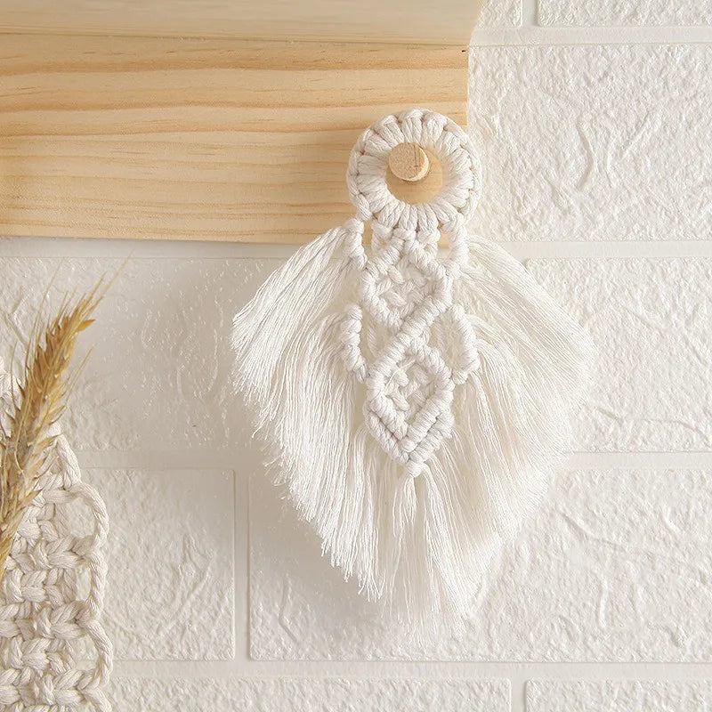 🌿 Handwoven Macramé Wall Tapestry & Door Handle Hanging ✨