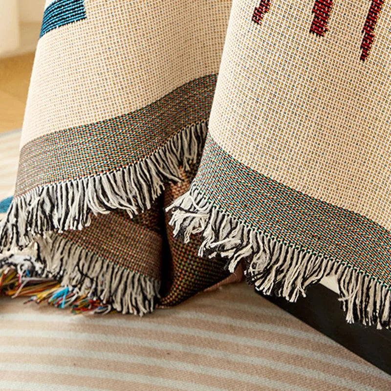 🛋️ Versatile Sofa Throw Blanket – Perfect for your living room, camping trips, picnics, and travel adventures!
