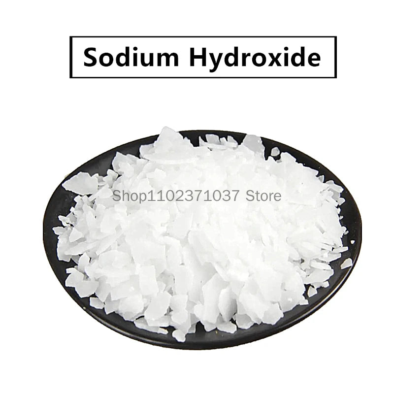 100% Pure Lye Flakes – Soap Making Raw Material (Sodium Hydroxide