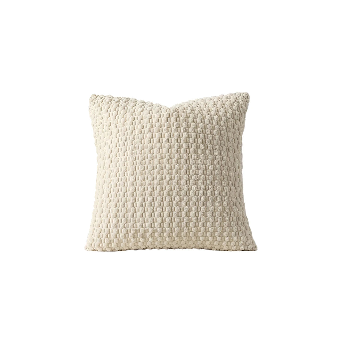 🌿 Boho Style Double-Sided Pillow Cover 🛋️ | Farmhouse Neutral Striped Corduroy ✨ | Modern Decorative Square Cushion Cover for Home Decor 🏡