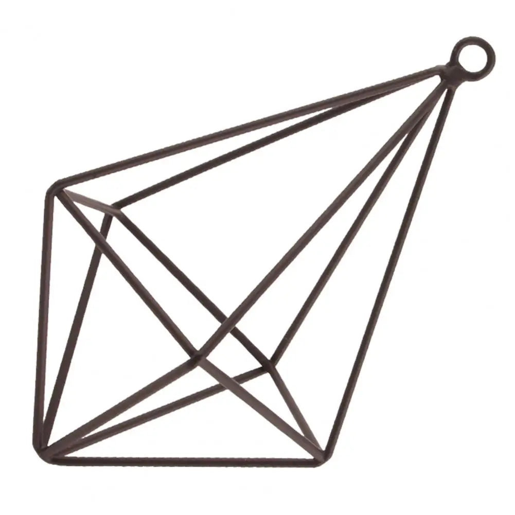 🌿 Modern Geometric Metal Air Plant Holder (Hanging or Desktop) ✨