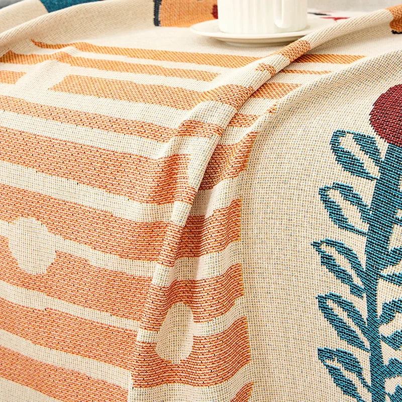 🛋️ Versatile Sofa Throw Blanket – Perfect for your living room, camping trips, picnics, and travel adventures!