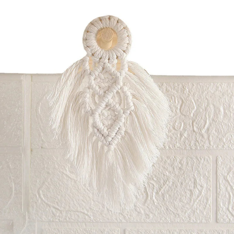 🌿 Handwoven Macramé Wall Tapestry & Door Handle Hanging ✨