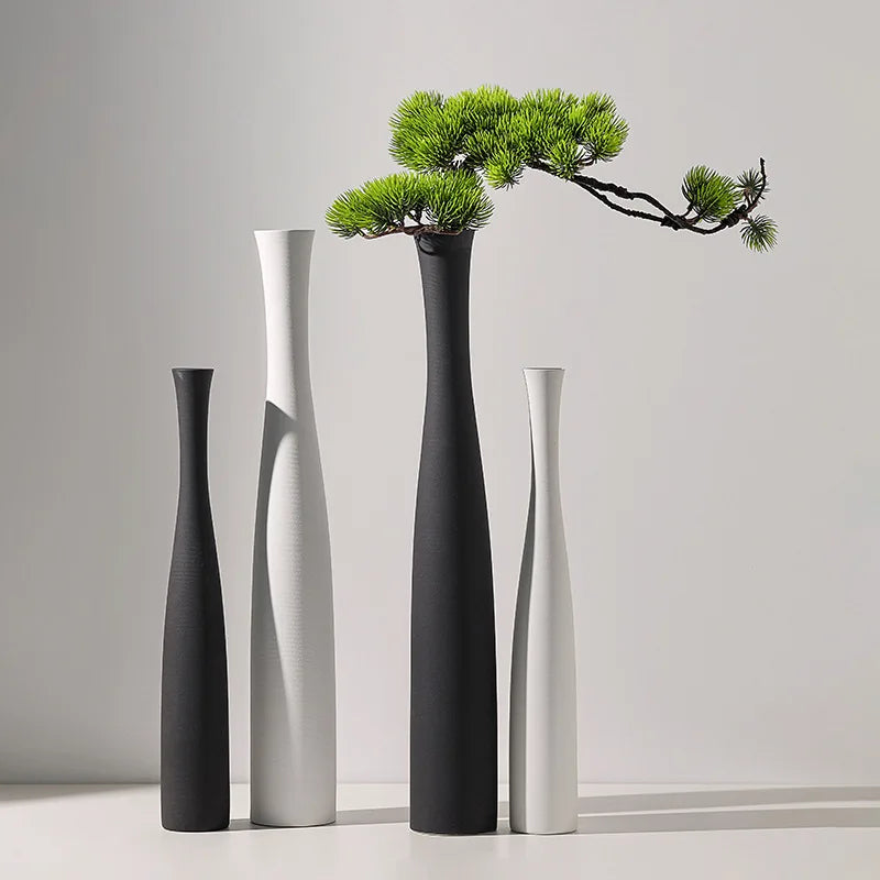 🌿 Modern Ceramic Vase – 40cm