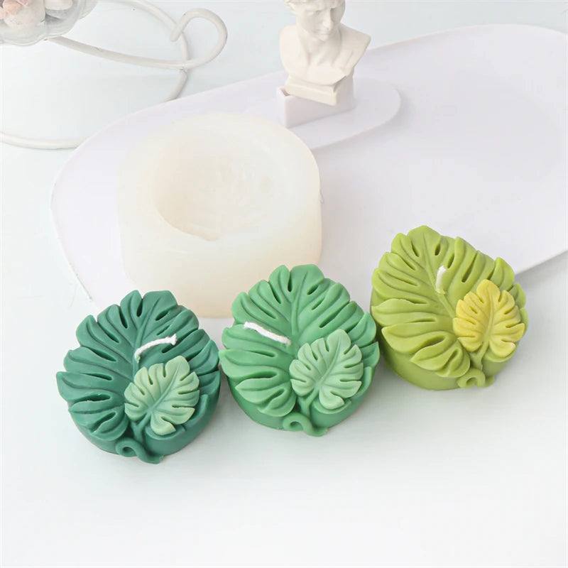 Large Turtle Leaf Silicone Mold – Perfect for Soaps, Aromatherapy & Resin Crafts
