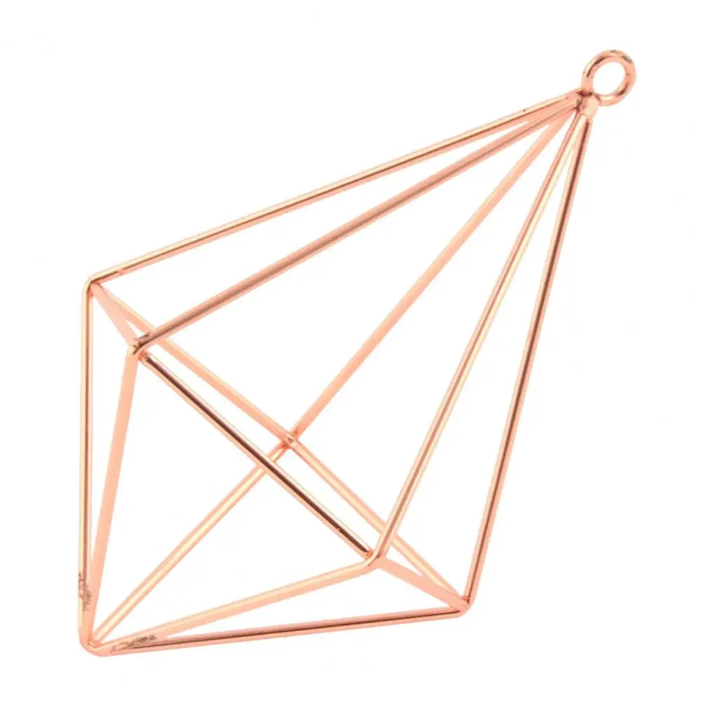 🌿 Modern Geometric Metal Air Plant Holder (Hanging or Desktop) ✨