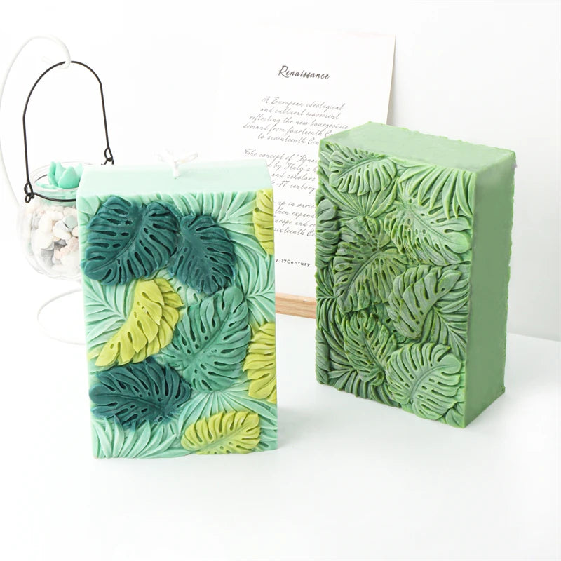 Large Turtle Leaf Silicone Mold – Perfect for Soaps, Aromatherapy & Resin Crafts