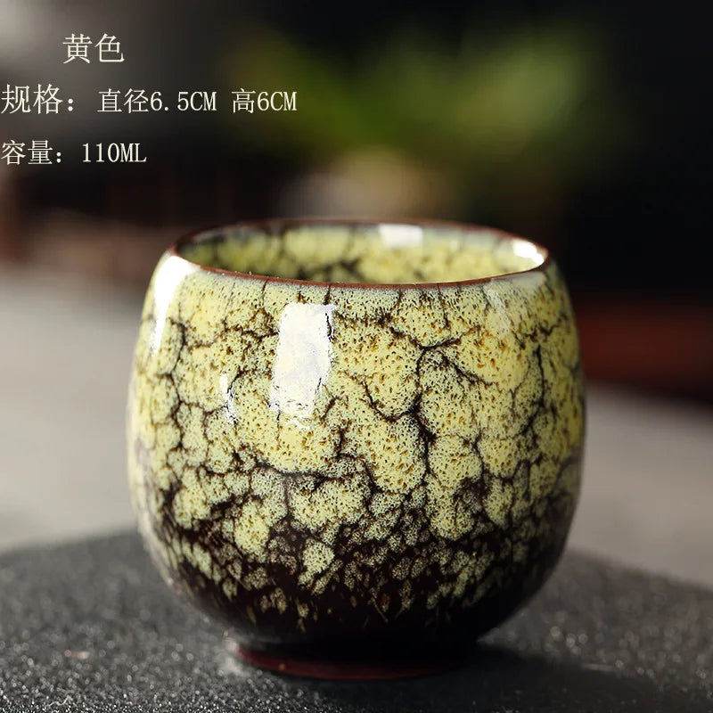 Ceramic Porcelain Tea Cup – Pottery Drinkware, Coffee & Wine Mug, 1Pc Tableware