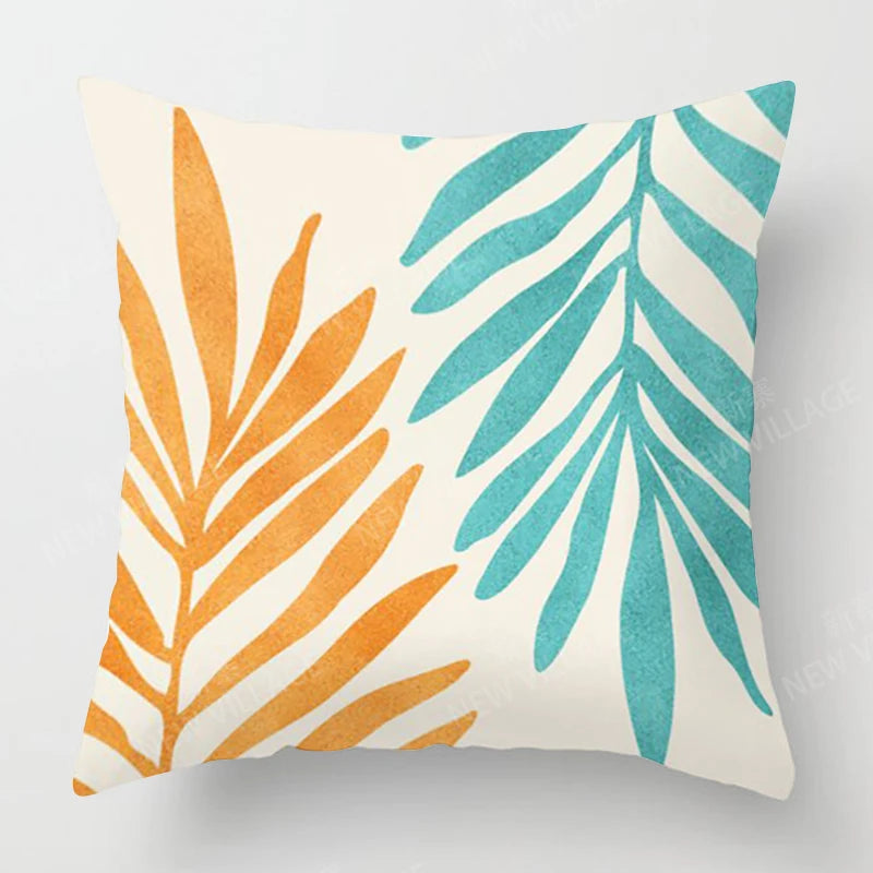 Autumn Vibes Home: Modern Throw Pillowcases & Sofa Style