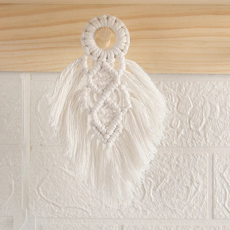🌿 Handwoven Macramé Wall Tapestry & Door Handle Hanging ✨