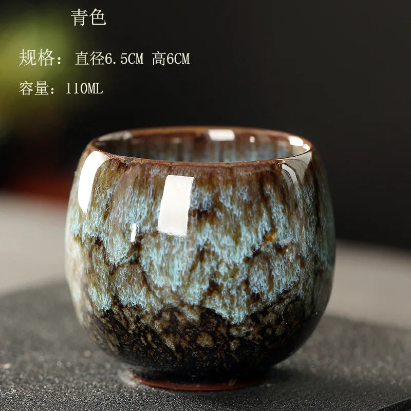Ceramic Porcelain Tea Cup – Pottery Drinkware, Coffee & Wine Mug, 1Pc Tableware