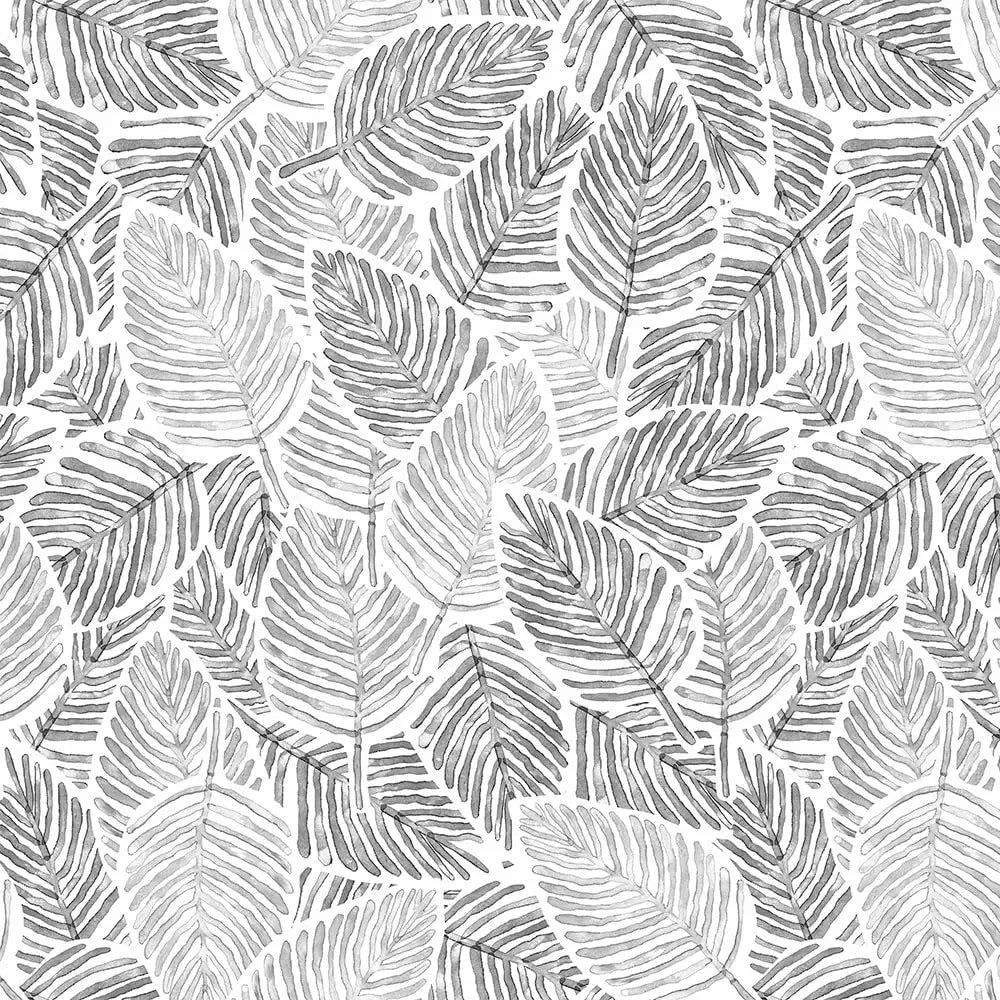 🌿 Boho Leaf Peel and Stick Wallpaper: Modern & Removable ✨
