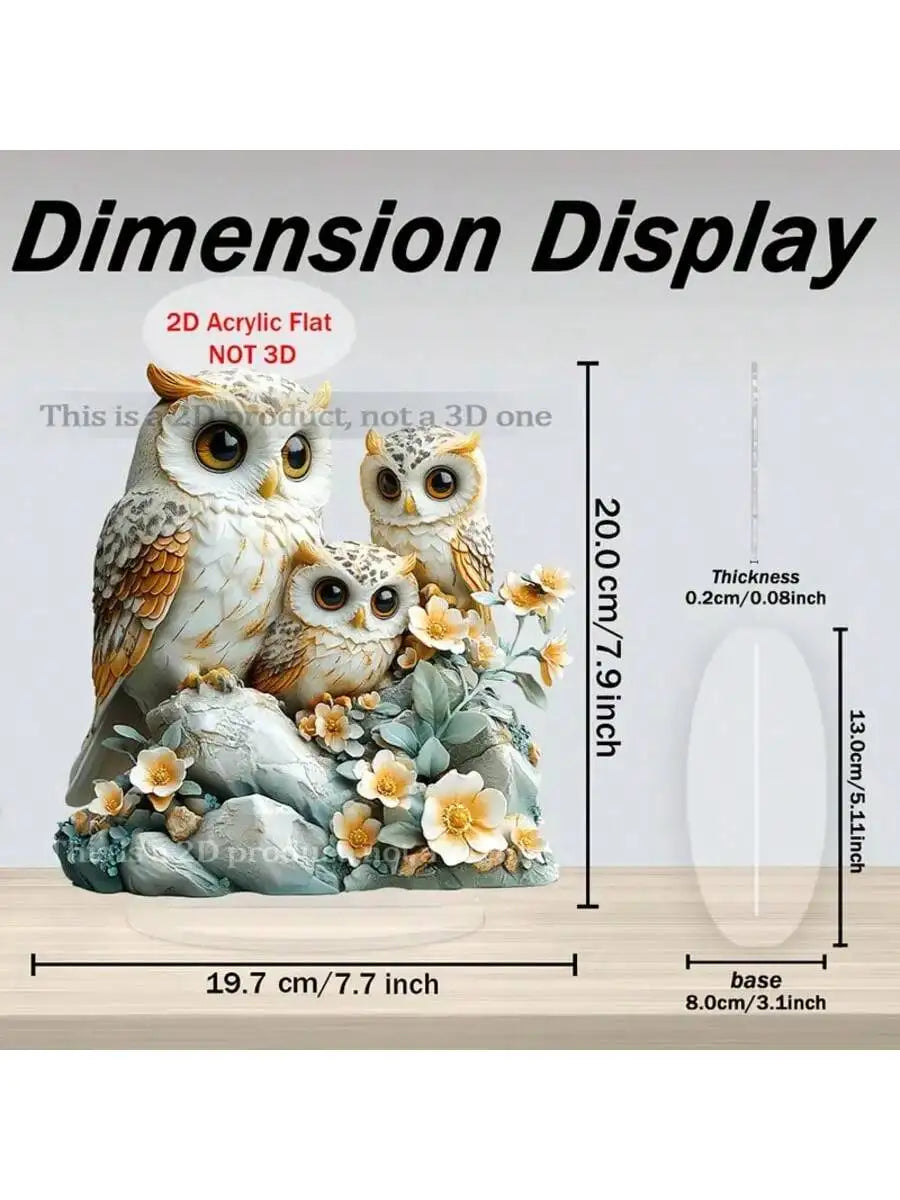 ๐ฆ Product Description โ Owl Family Collectible Statue