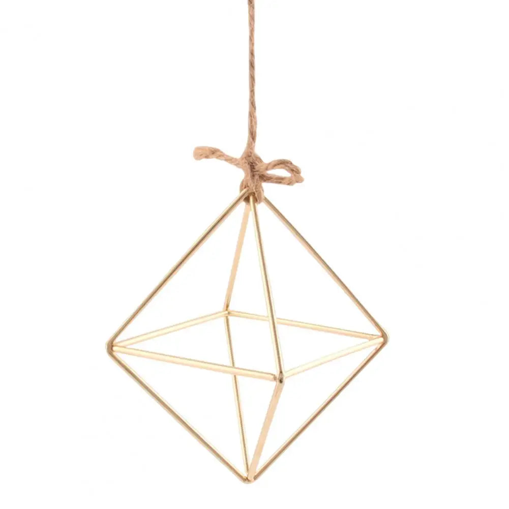 🌿 Modern Geometric Metal Air Plant Holder (Hanging or Desktop) ✨