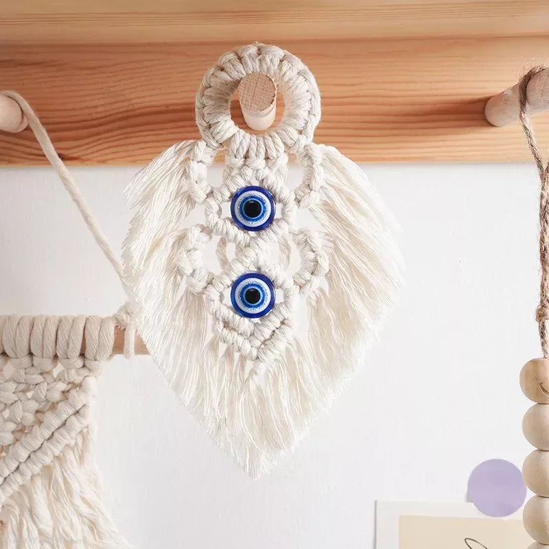 🌿 Handwoven Macramé Wall Tapestry & Door Handle Hanging ✨