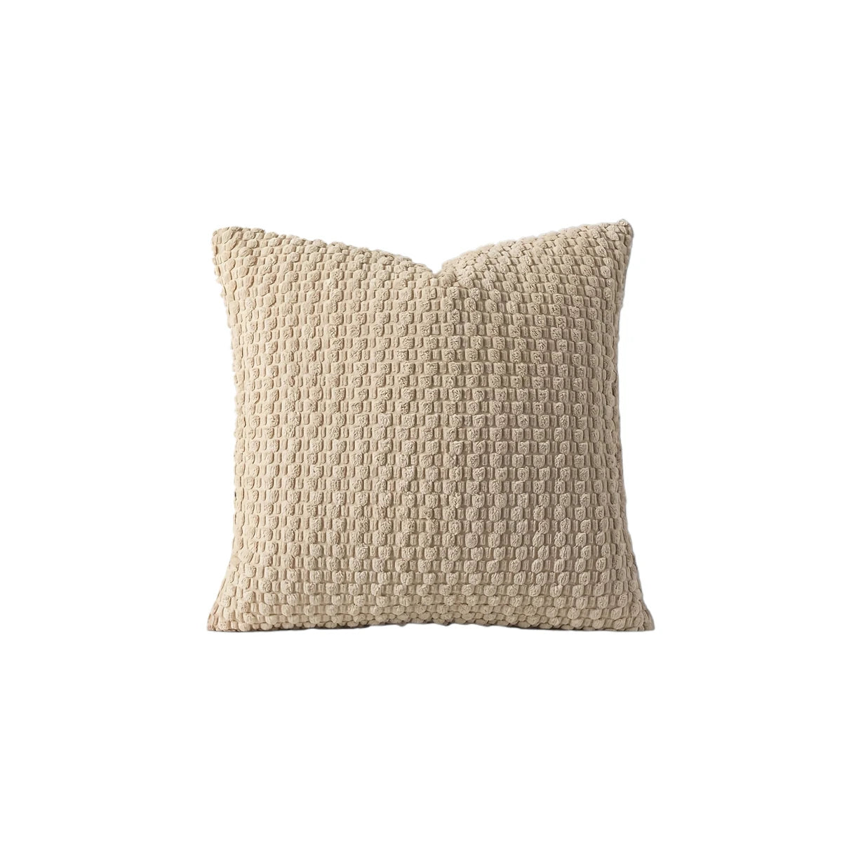🌿 Boho Style Double-Sided Pillow Cover 🛋️ | Farmhouse Neutral Striped Corduroy ✨ | Modern Decorative Square Cushion Cover for Home Decor 🏡