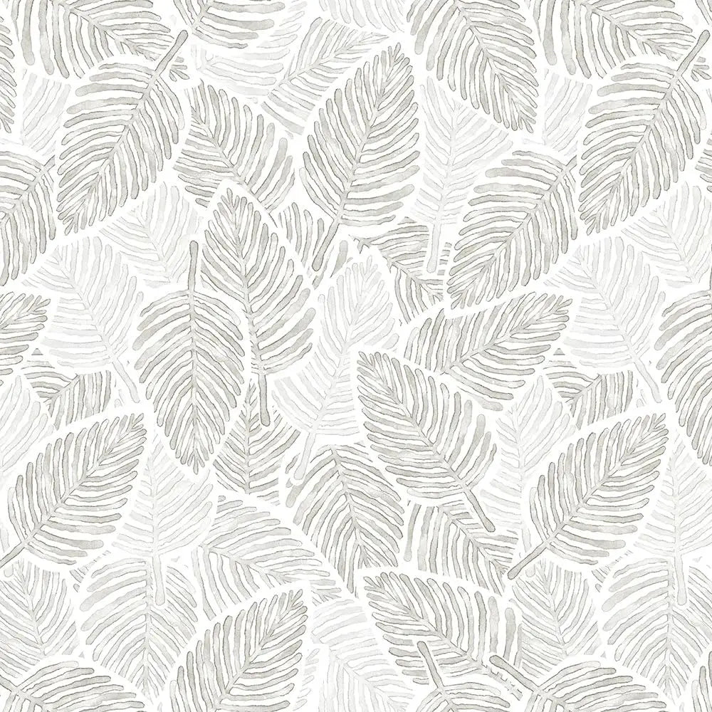 🌿 Boho Leaf Peel and Stick Wallpaper: Modern & Removable ✨