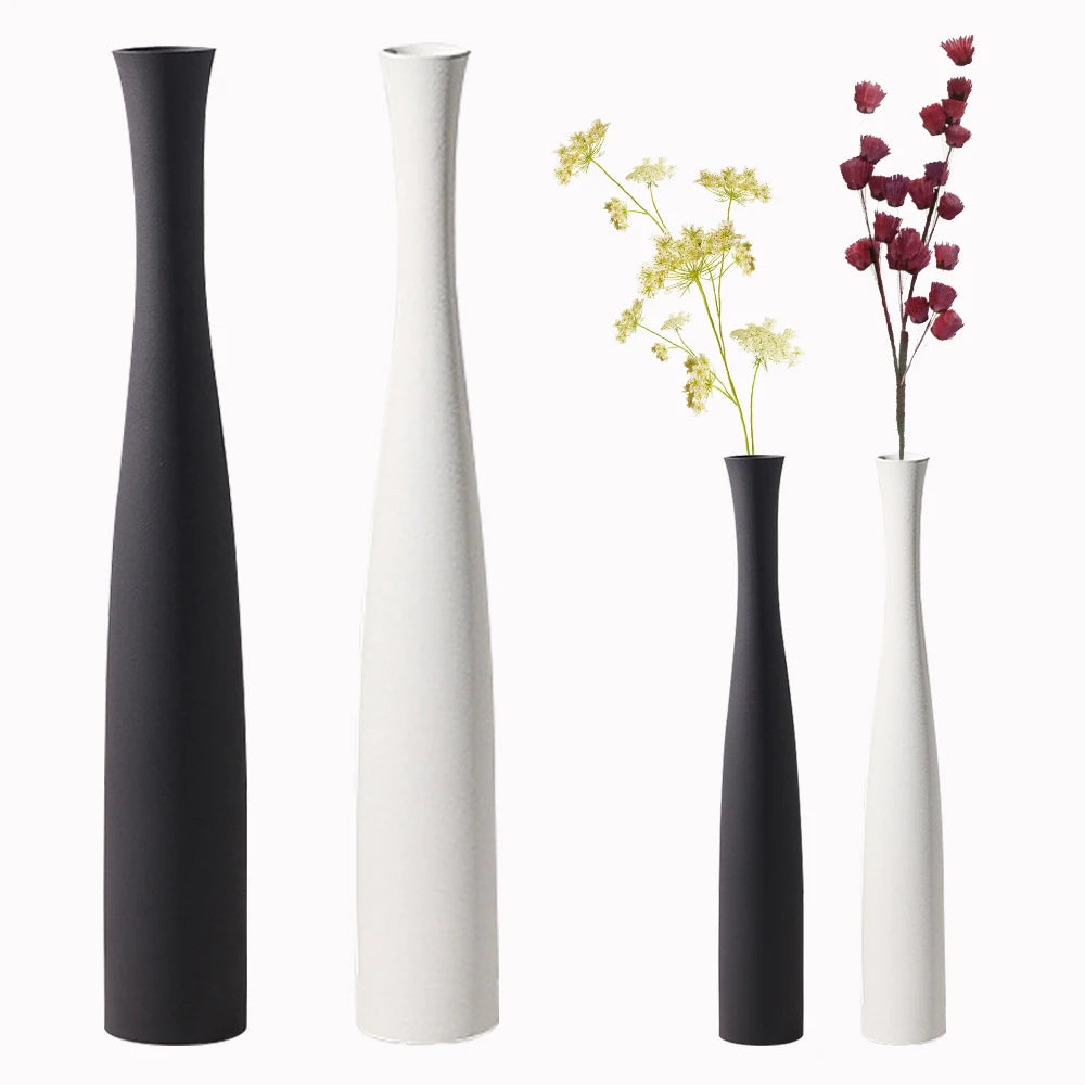 🌿 Modern Ceramic Vase – 40cm