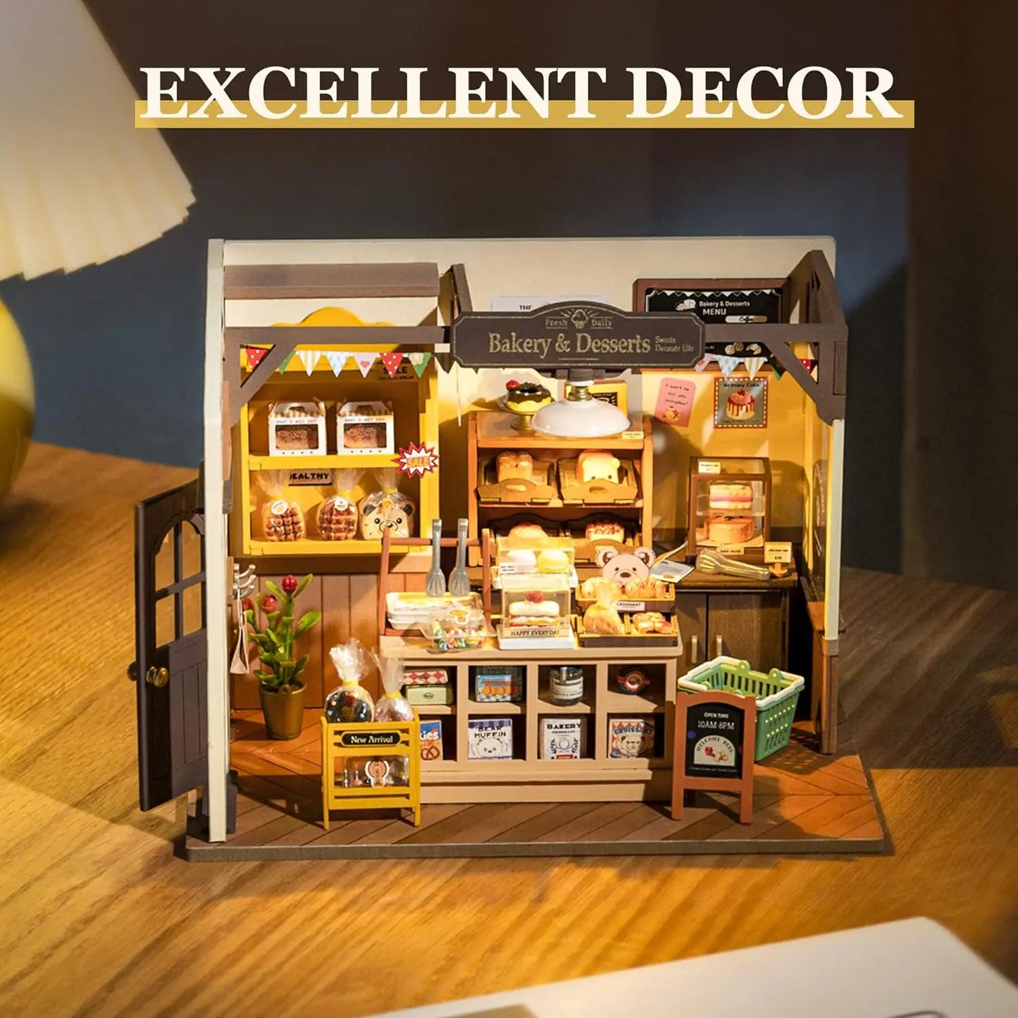 3D Puzzle DIY Miniature Dollhouse Kit (DG161) | Perfect Gift for Kids