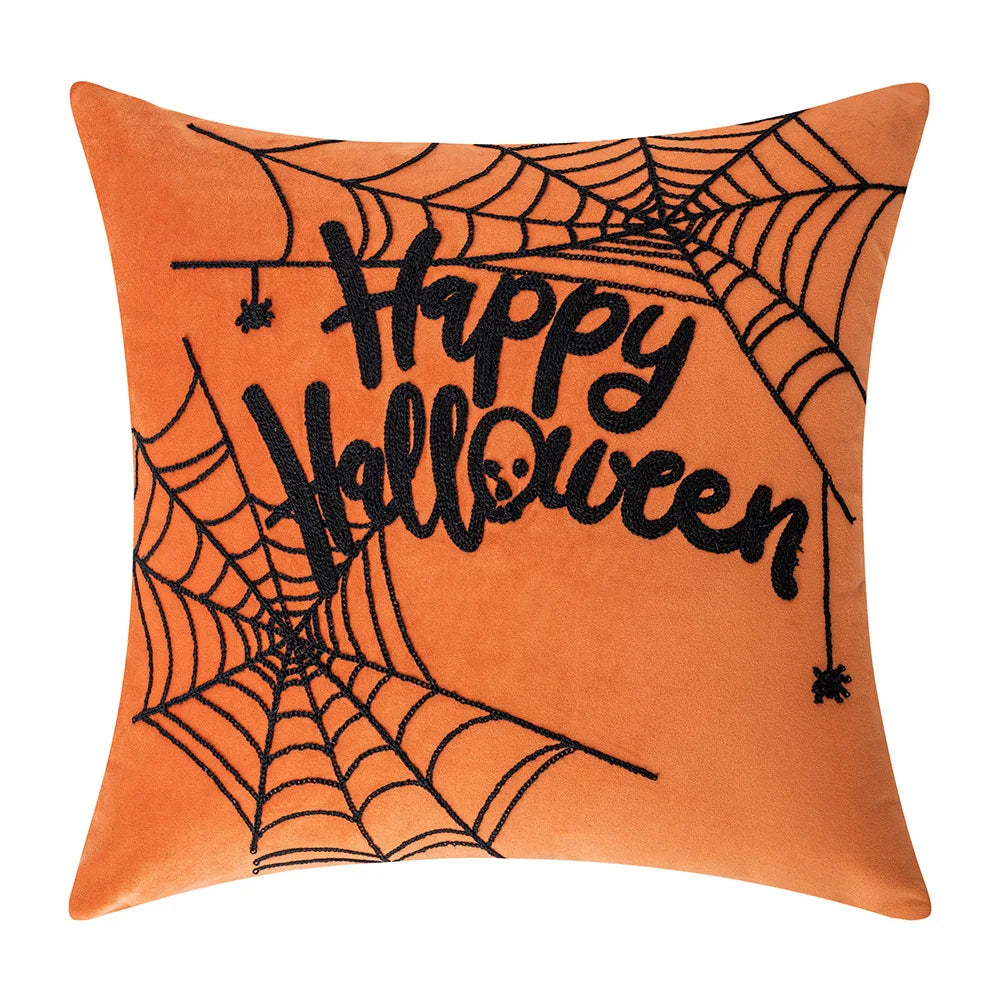 🍂 Autumn Pumpkin & Patchwork Throw Pillow Covers 🧡