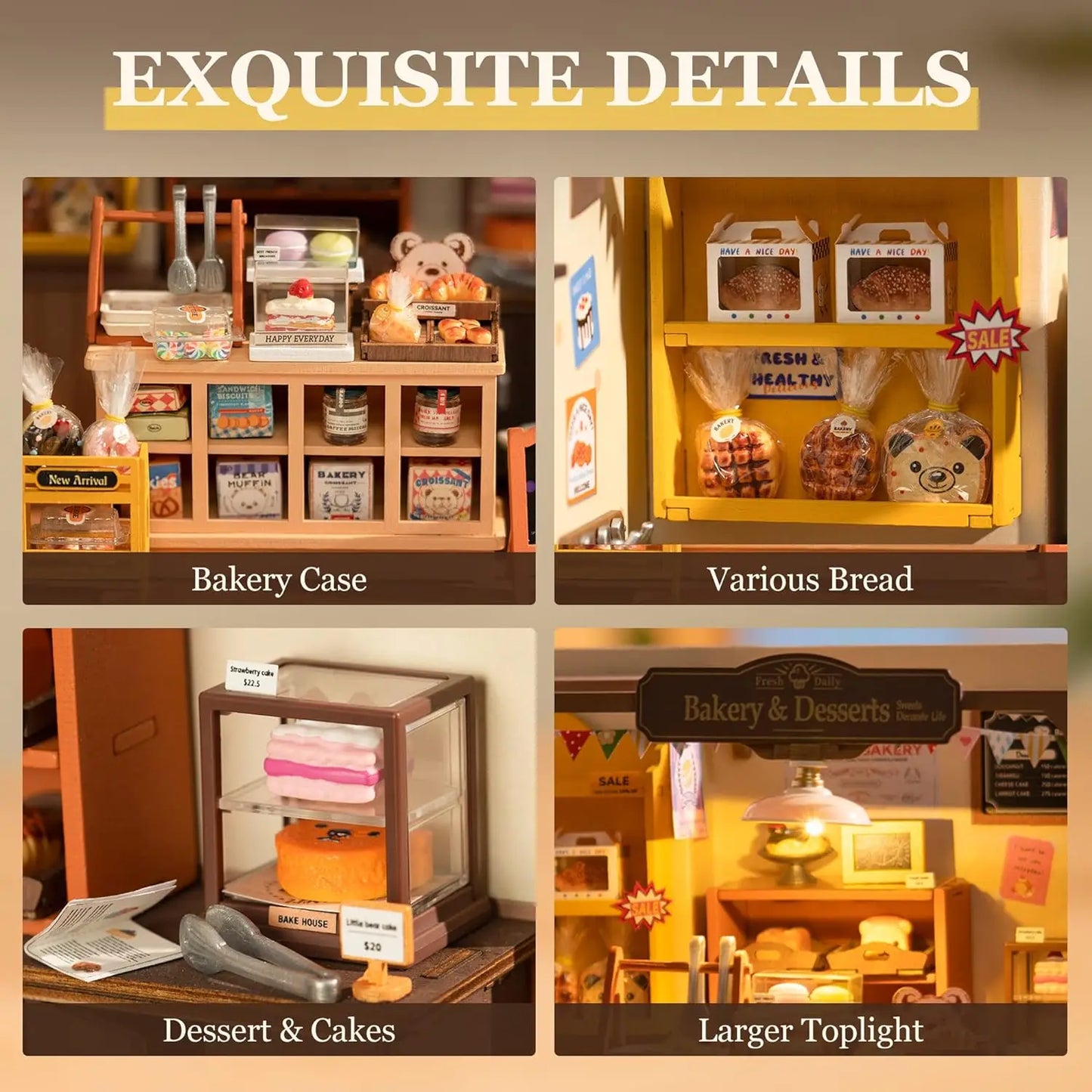 3D Puzzle DIY Miniature Dollhouse Kit (DG161) | Perfect Gift for Kids