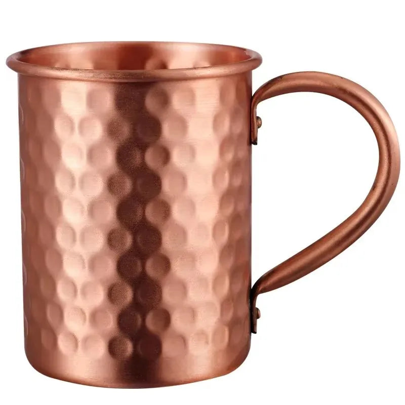 100% Copper Moscow Mule Mug ā Durable Pure Copper Beer, Coffee & Milk Cup, 1/2/3/4PCS Bar Drinkwar