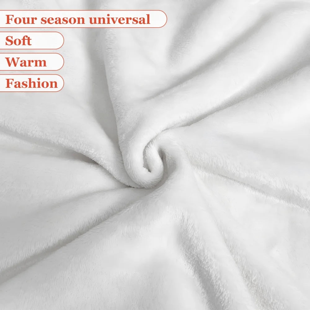 👻🎃 Spooky Soft Halloween Flannel Throw Blanket 🦇