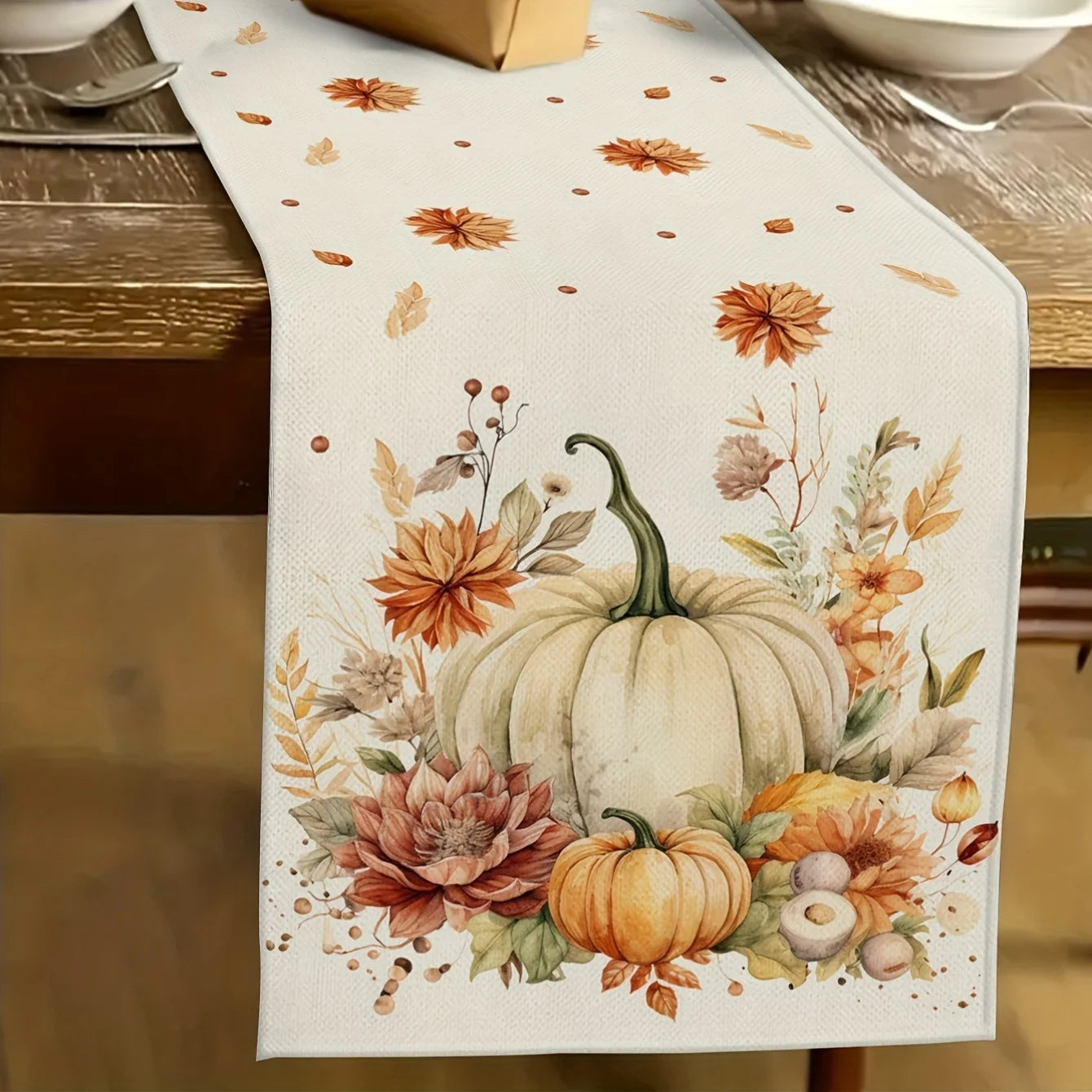 🍂🍁 Elevate Your Fall Decor: Seasonal Table Runner