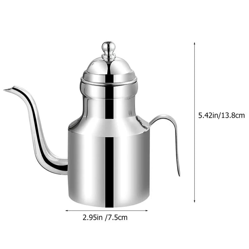 Premium Olive Oil Dispenser Bottle – Stainless Steel, Drip-Free & Easy Pouring