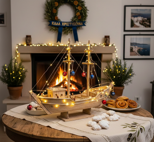 The Greek Christmas Boat: A Beautiful Tradition Reborn 🎇⛵