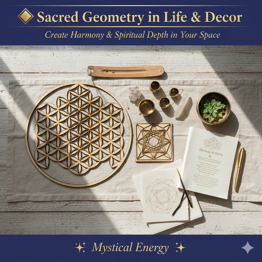 🔷 The Power of Sacred Geometry in Life & Decor