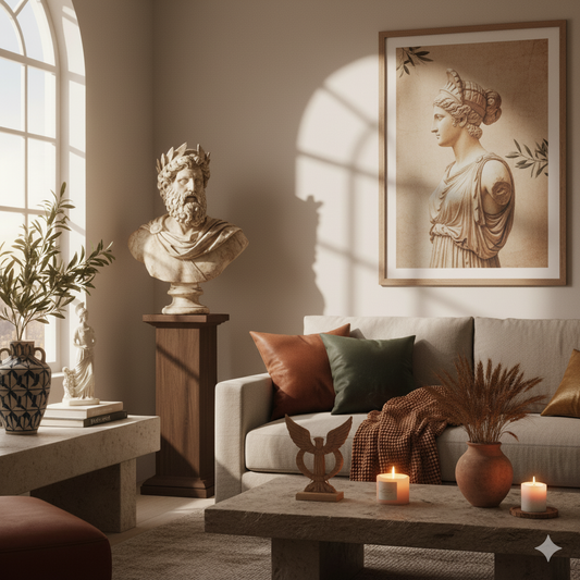 🏛️✨ The Deep Energy of Ancient Greece: Analyzing Mythological Archetypes in Decor ⚡️