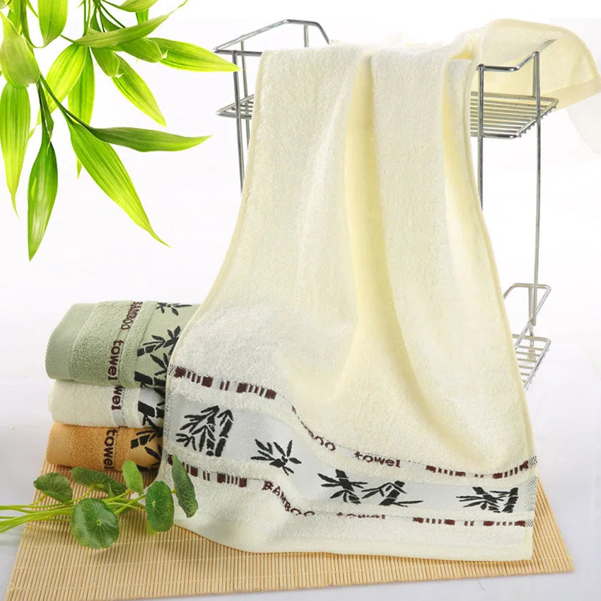 Luxury Bamboo Leaves Towels – Spa-Quality Softness for Everyday Use