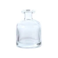 Glass Essential Oil Diffuser Bottle – 1psc 50ml Refillable Reed Diffuser for Home, Office, or Party Favors