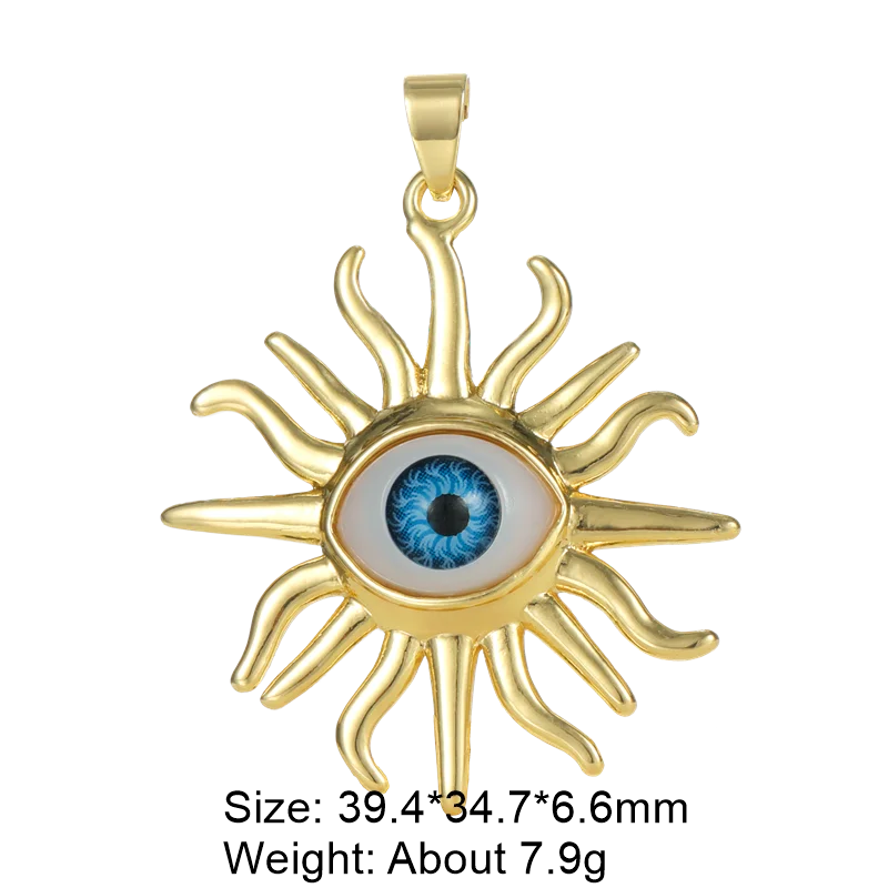 ✨ DIY Resin Pendant Charms – Handmade Love Heart, Hamsa Hand, Sun & Greek Evil Eye for Bracelets & Necklaces