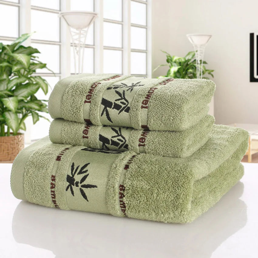 Luxury Bamboo Leaves Towels – Spa-Quality Softness for Everyday Use