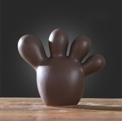 Swan and Deer Ceramic Crafts – Elegant Animal Sculptures for Living Room or Desk Display