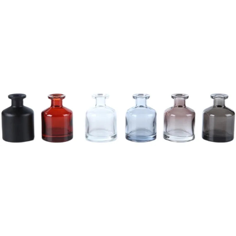 Glass Essential Oil Diffuser Bottle – 1psc 50ml Refillable Reed Diffuser for Home, Office, or Party Favors