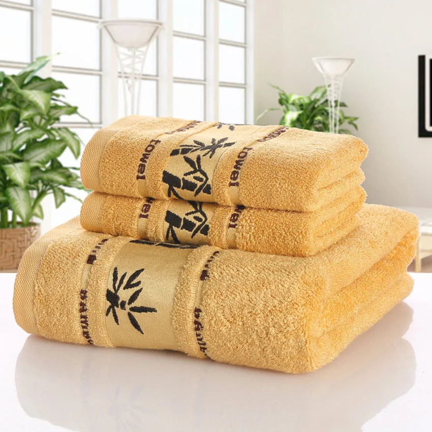Luxury Bamboo Leaves Towels – Spa-Quality Softness for Everyday Use